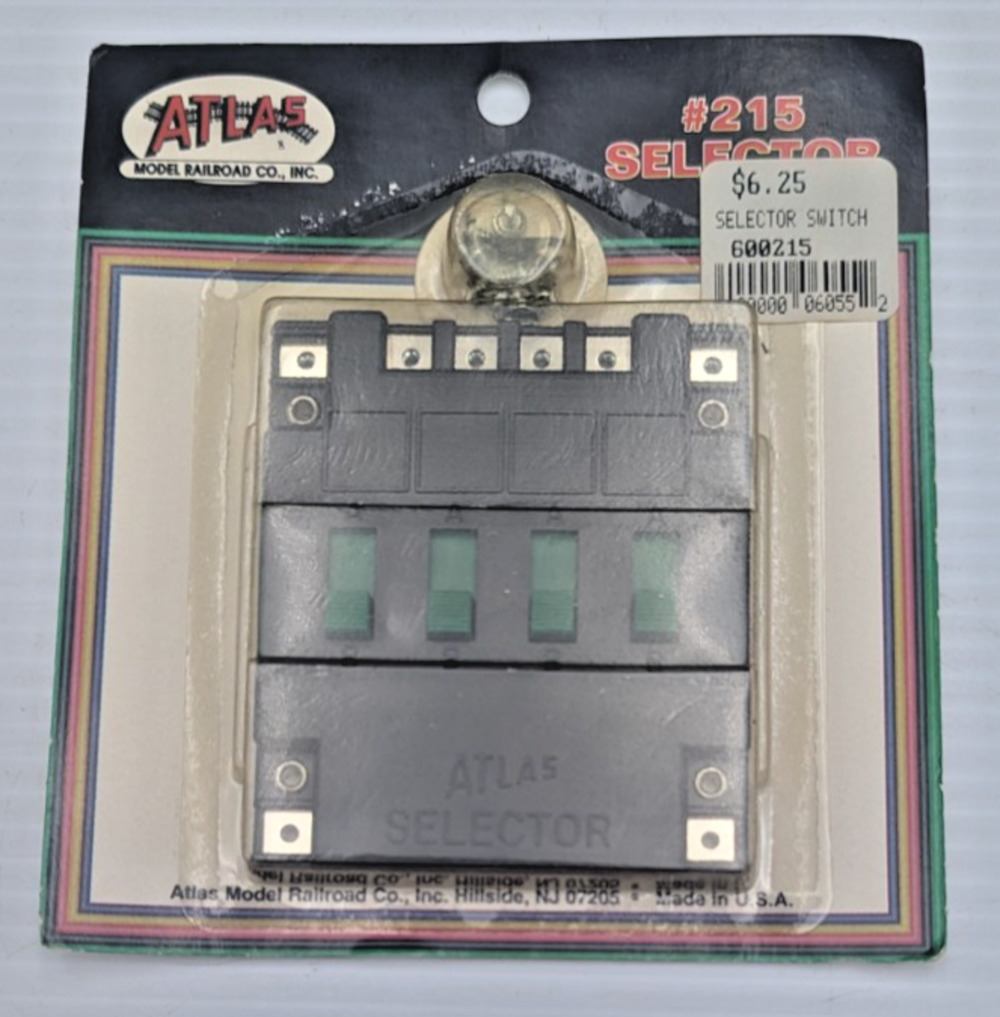 Atlas #215 HO Scale Selector Switch
